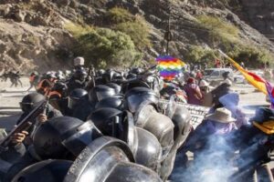 Represión en Jujuy